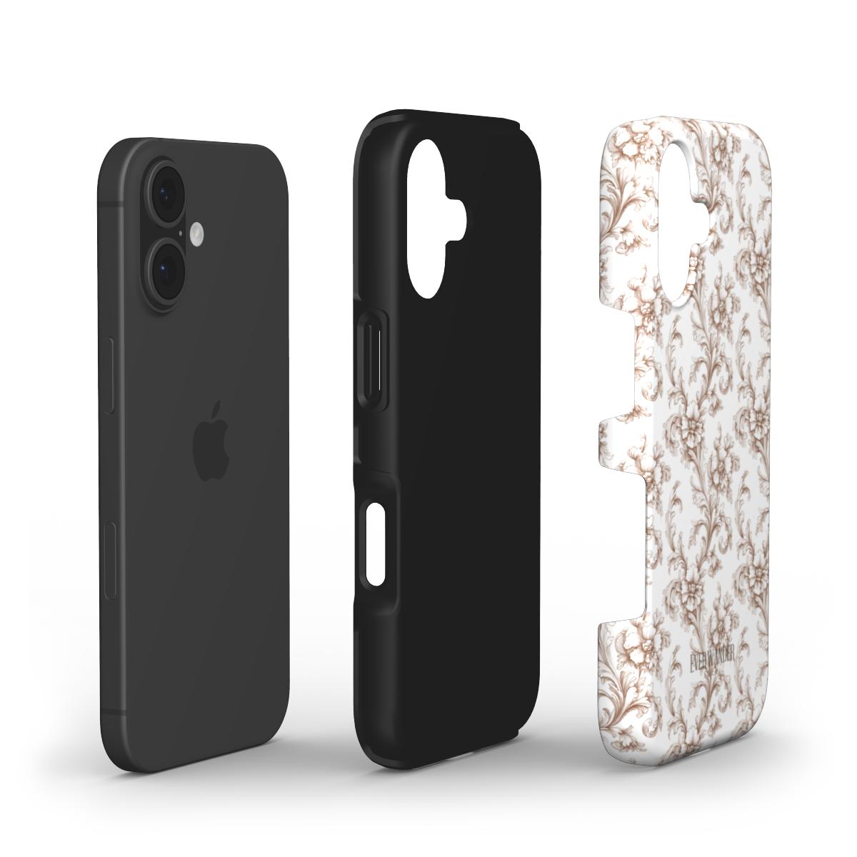 Antique Damask - Chiaroscuro Collection | Earthen Legacy | Pure Edition Tough Phone Case