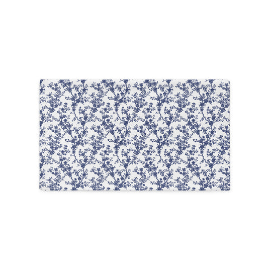 Collection Azure Botanics | Midnight Bloom | Taie d'oreiller