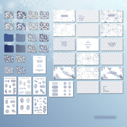 The Desktop Sanctuary Pack — The Complete Collection | Azure Botanics Digital Aesthetic Pack