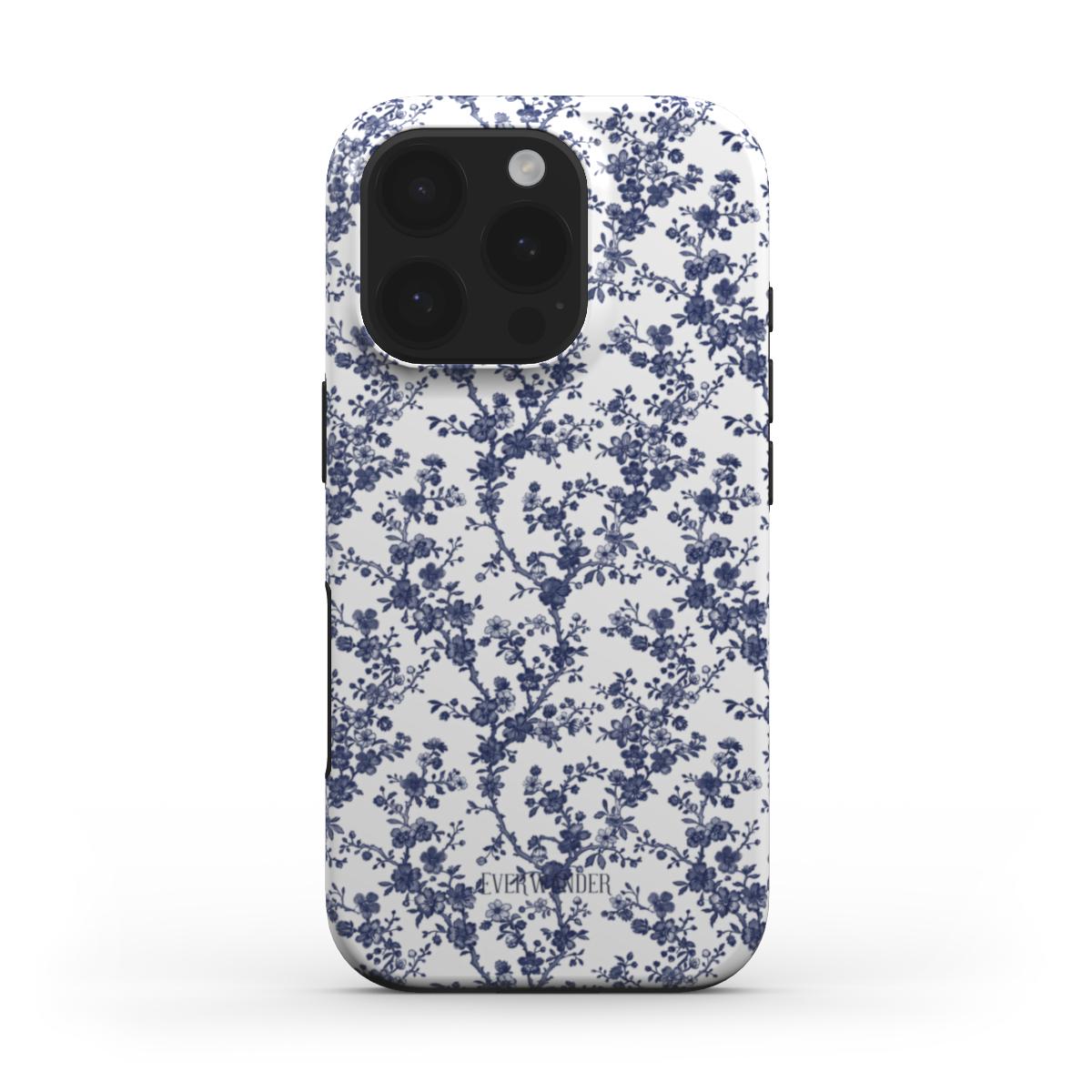 Collection Azure Botanics | Midnight Bloom | coque de téléphone