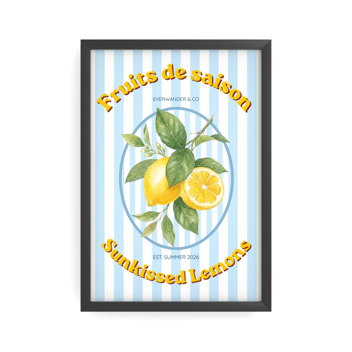 Summer Harvest | Zeste de Soleil | Semi-Glossy Poster