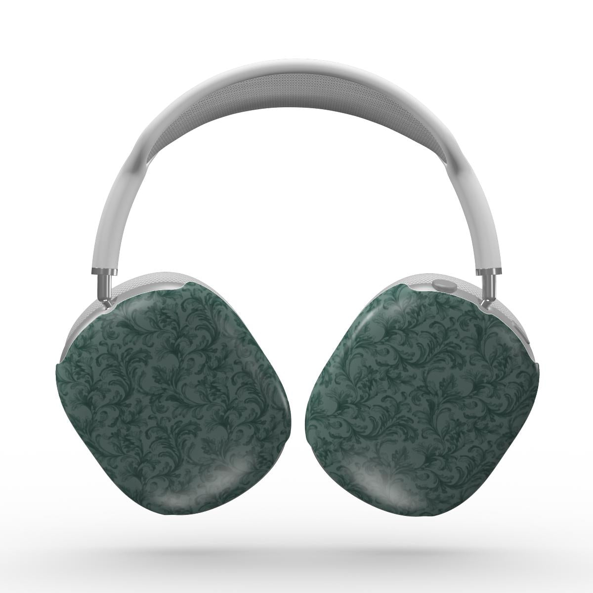 Antique Damask - The Chiaroscuro Collection | Veridian Sanctuary | Deep Edition AirPods Max Tough Case