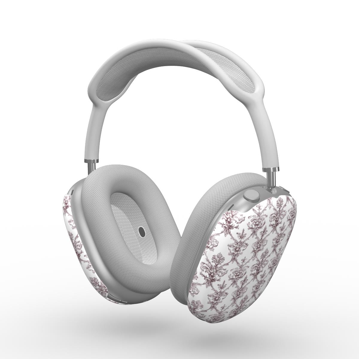 Antique Damask - The Chiaroscuro Collection | Regal Burgundy | Pure Edition AirPods Max Tough Case