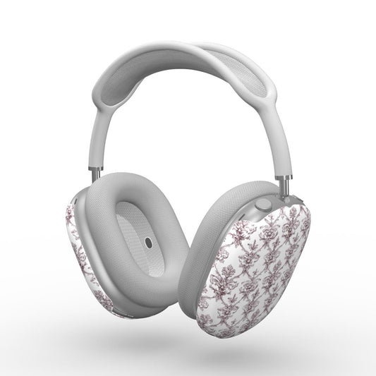 Antique Damask - The Chiaroscuro Collection | Regal Burgundy | Pure Edition AirPods Max Tough Case