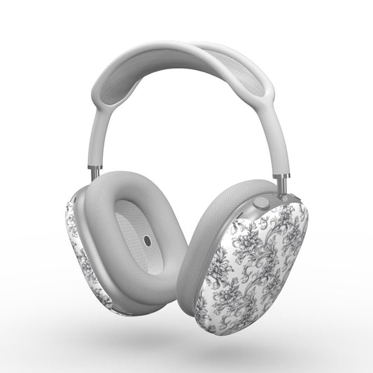 Antique Damask - The Chiaroscuro Collection | Obsidian Manuscript | Pure Edition AirPods Max Tough Case