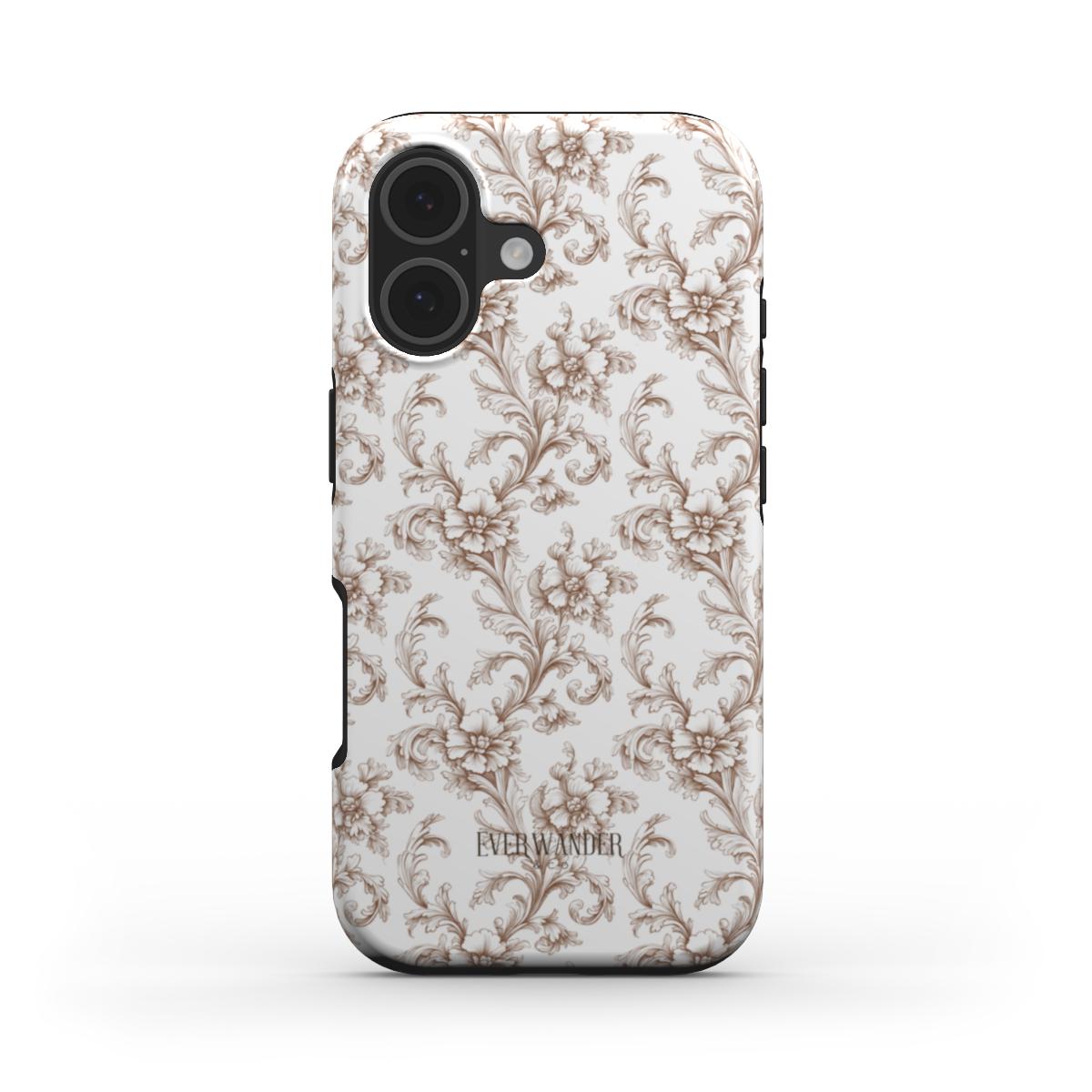 Antique Damask - Chiaroscuro Collection | Earthen Legacy | Pure Edition Tough Phone Case