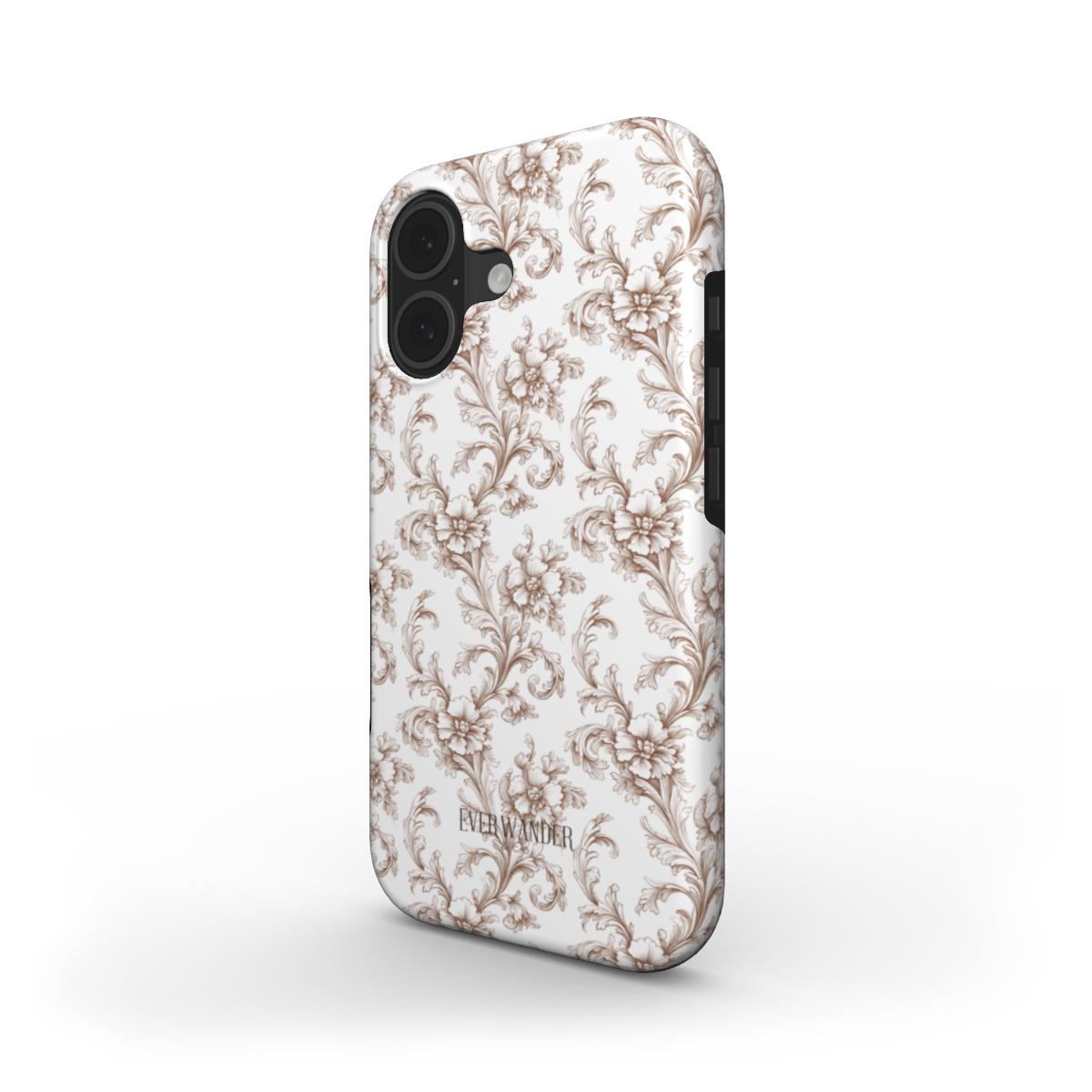 Antique Damask - Chiaroscuro Collection | Earthen Legacy | Pure Edition Tough Phone Case