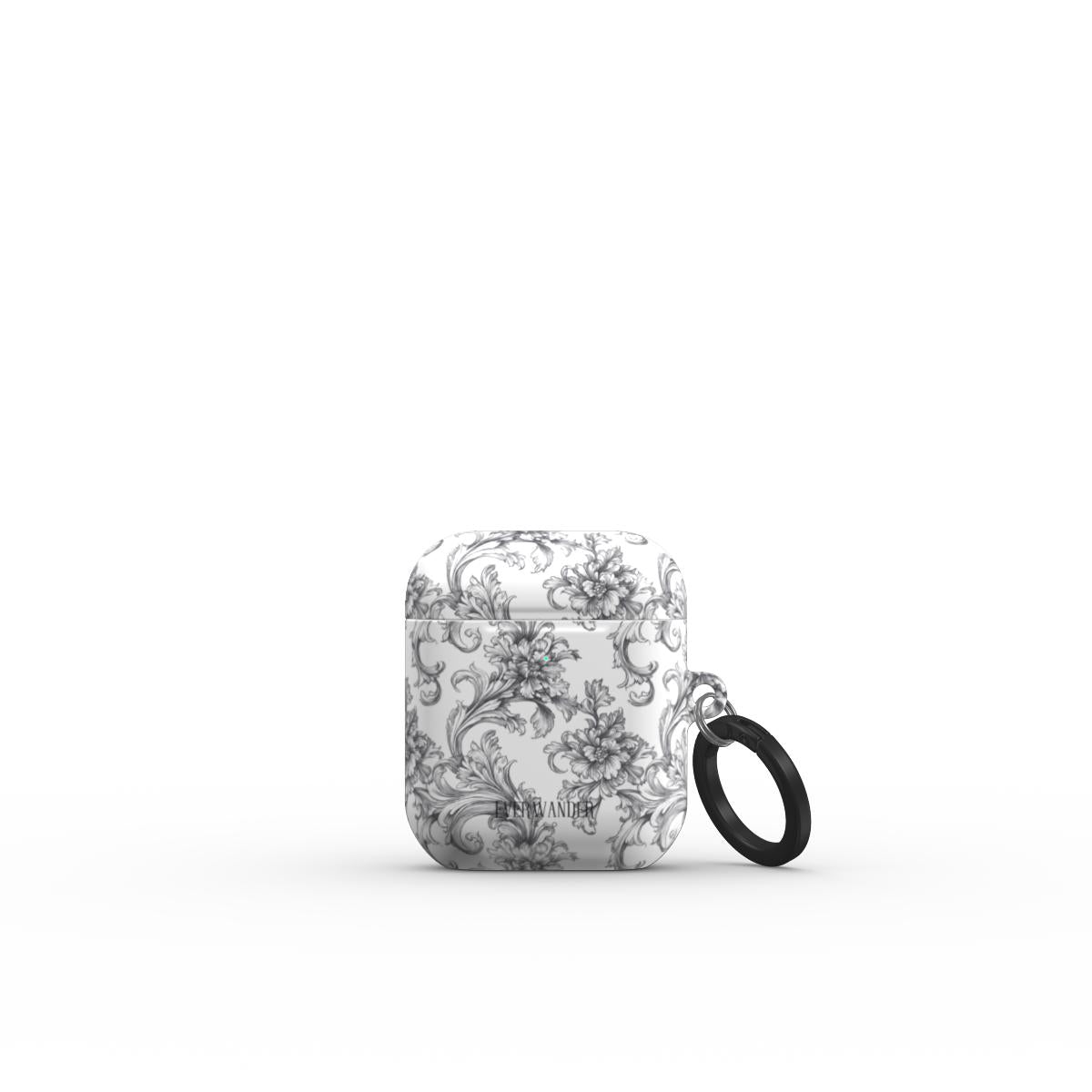 Antique Damask - Chiaroscuro Collection | Obsidian Manuscript | Pure Edition AirPods Case