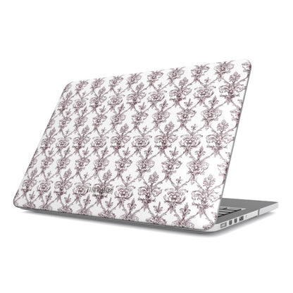 Antique Damask - The Chiaroscuro Collection | Regal Burgundy | Pure Edition MacBook Case