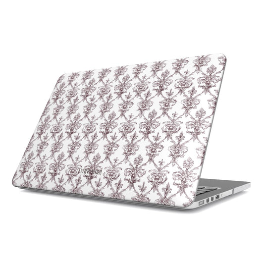 Antique Damask - The Chiaroscuro Collection | Regal Burgundy | Pure Edition MacBook Case