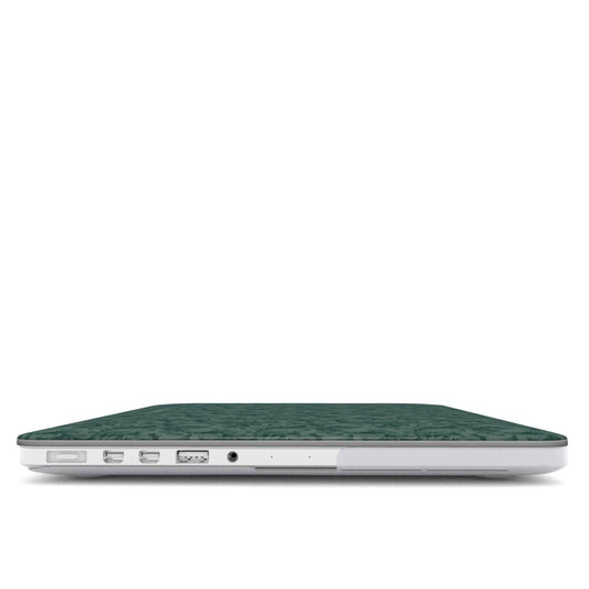 Antique Damask - Chiaroscuro Collection | Veridian Sanctuary | Deep Edition MacBook Case