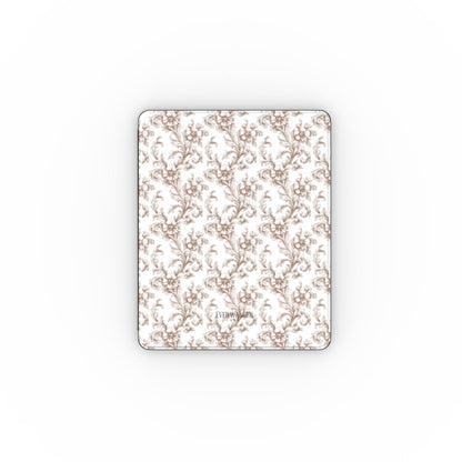 Antique Damask - The Chiaroscuro Collection | Earthen Legacy | Pure Edition Apple iPad Case with Pencil holder