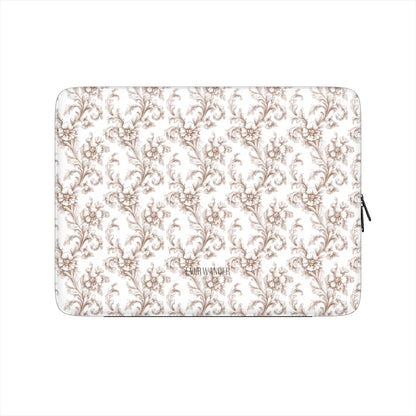 Antique Damask - The Chiaroscuro Collection | Earthen Legacy | Pure Edition Vegan Leather Laptop Sleeve