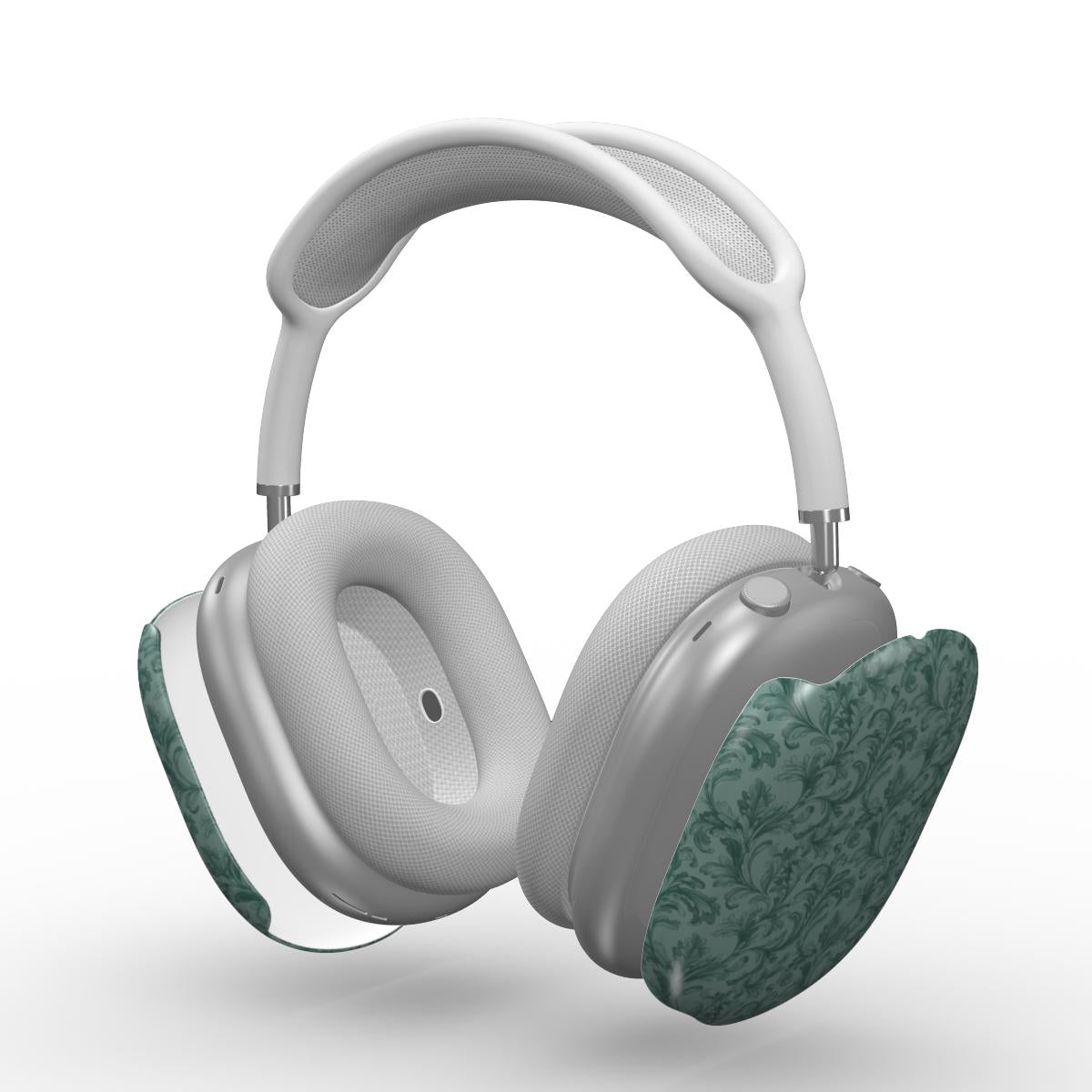Antique Damask - The Chiaroscuro Collection | Veridian Sanctuary | Deep Edition AirPods Max Tough Case