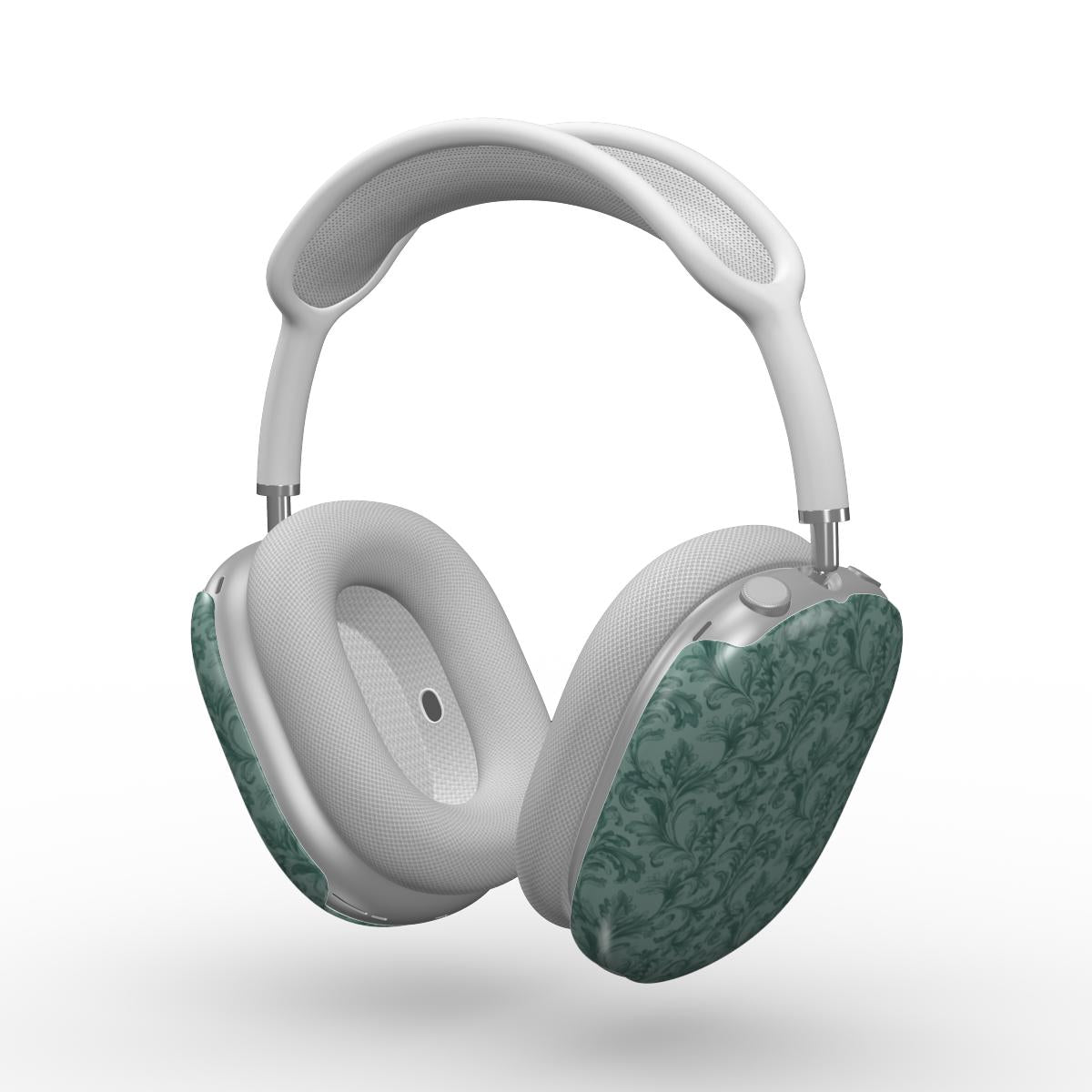 Antique Damask - The Chiaroscuro Collection | Veridian Sanctuary | Deep Edition AirPods Max Tough Case