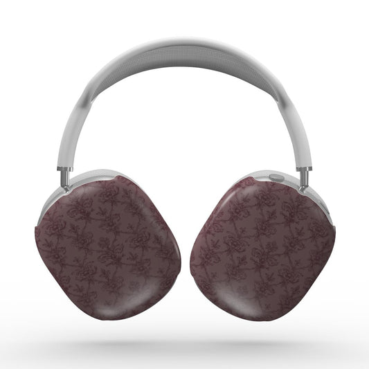 Antique Damask - The Chiaroscuro Collection | Regal Burgundy | Deep Edition AirPods Max Tough Case