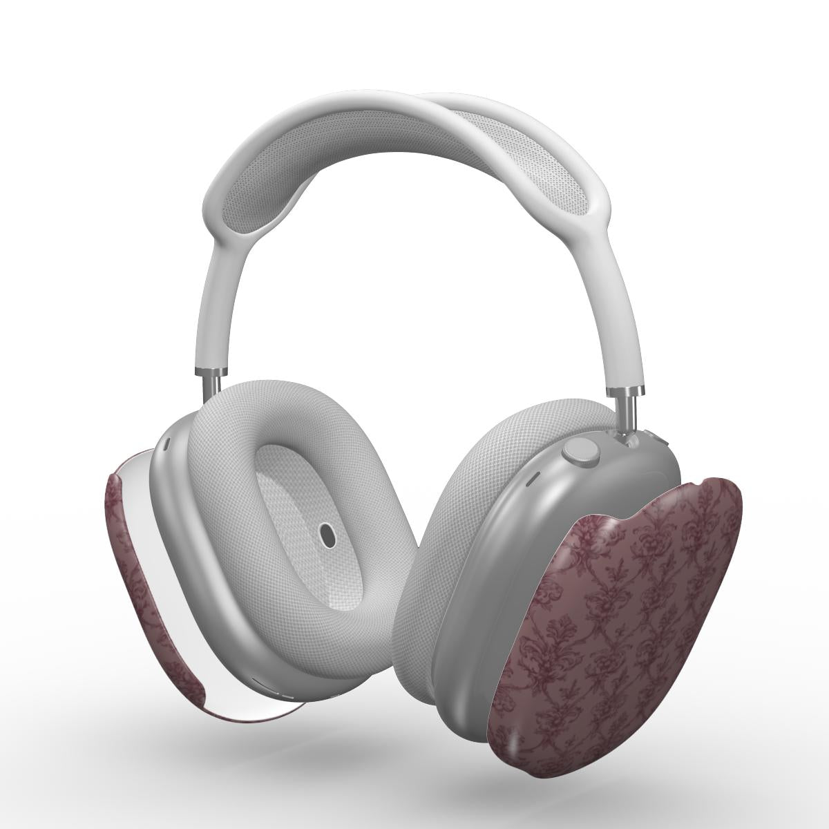Antique Damask - The Chiaroscuro Collection | Regal Burgundy | Deep Edition AirPods Max Tough Case