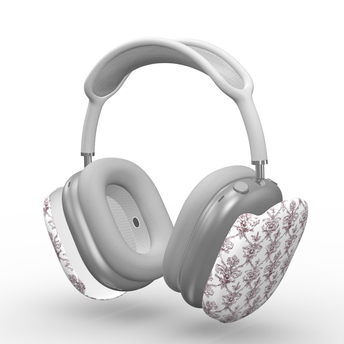 Antique Damask - The Chiaroscuro Collection | Regal Burgundy | Pure Edition AirPods Max Tough Case