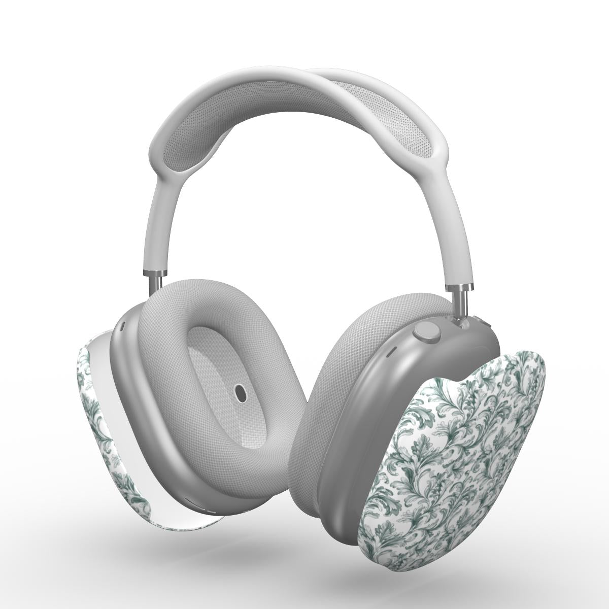 Antique Damask - The Chiaroscuro Collection | Veridian Sanctuary | Pure Edition AirPods Max Tough Case