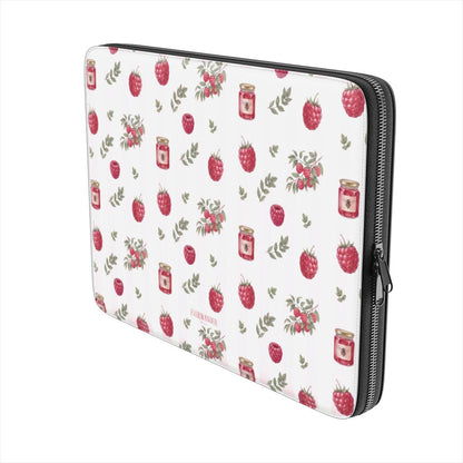 Summer Harvest | Velours de Framboise | Vegan Leather Laptop Sleeve