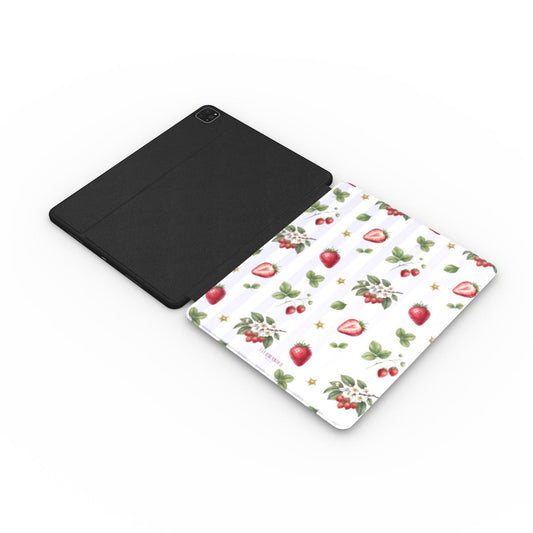 Summer Harvest | Rubis du Jardin | Apple iPad Case with Pencil holder