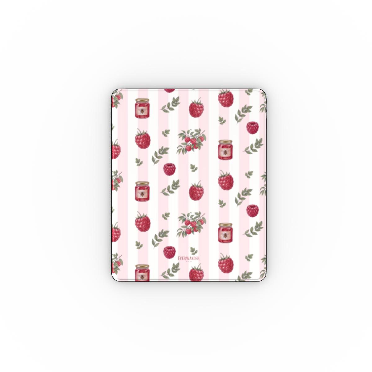 Summer Harvest | Velours de Framboise | Apple iPad Case with Pencil holder