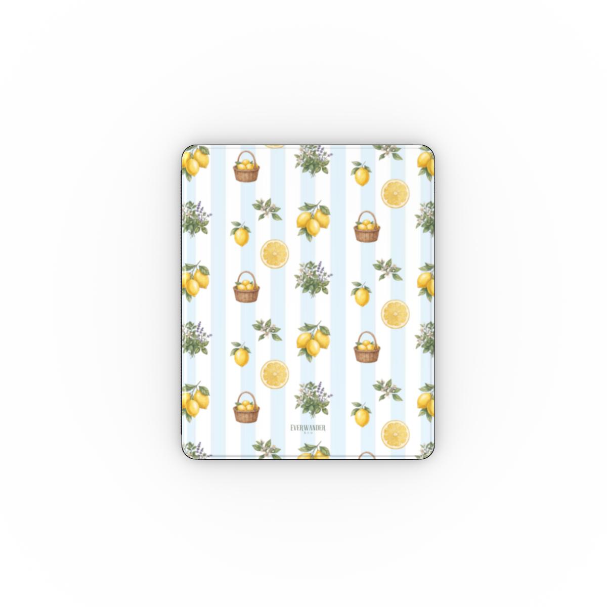 Summer Harvest | Zeste de soleil | Apple iPad Case with Pencil holder