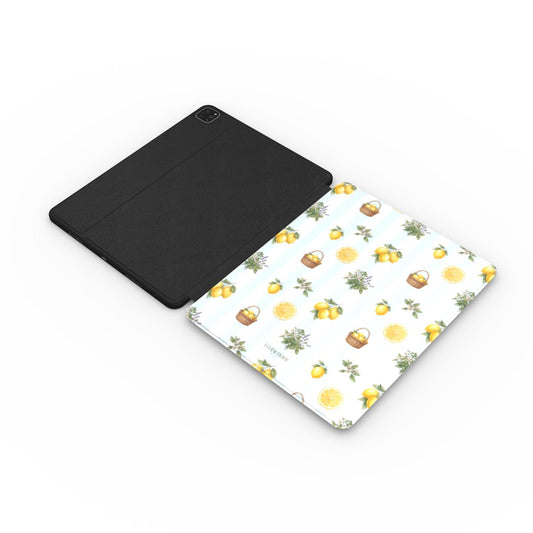 Summer Harvest | Zeste de soleil | Apple iPad Case with Pencil holder