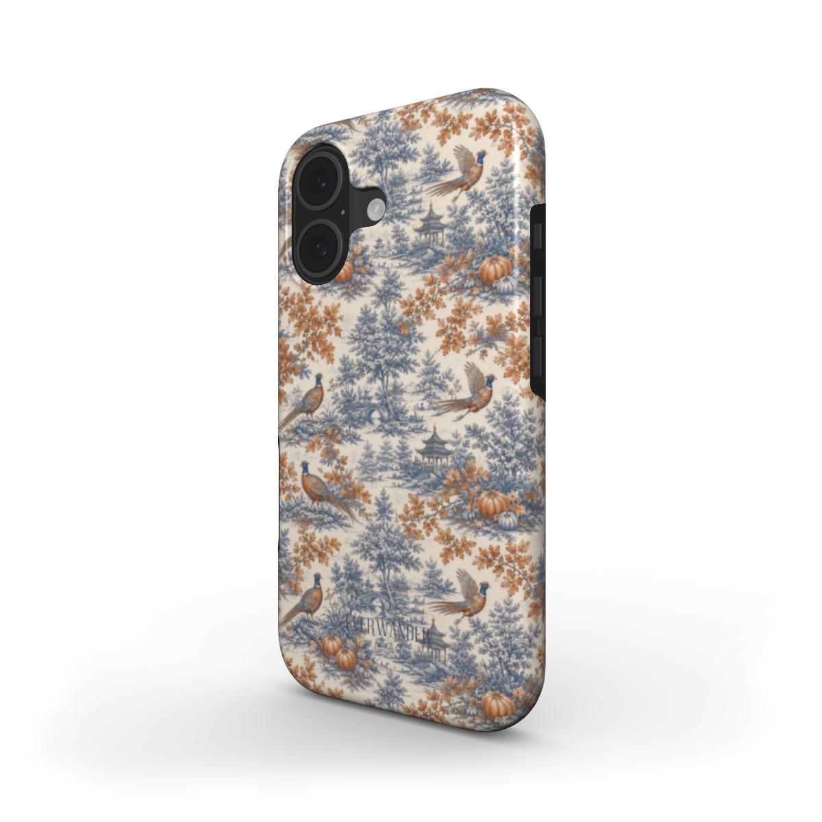 Tough Phone Case | Pheasant Grove | Vintage Woodlands