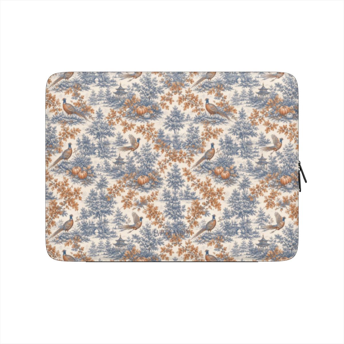 Laptop Sleeve | Pheasant Grove | Vintage Woodlands 