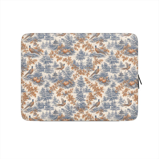 Laptop Sleeve | Pheasant Grove | Vintage Woodlands 