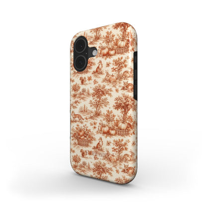 Tough Phone Case | Fox & Harvest Tales | Vintage Woodlands 