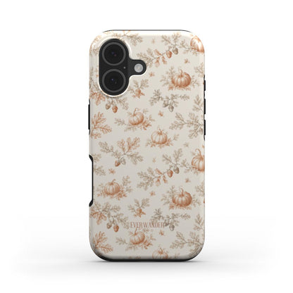 Tough Phone Case | Pumpkin Patch | Vintage Woodlands 