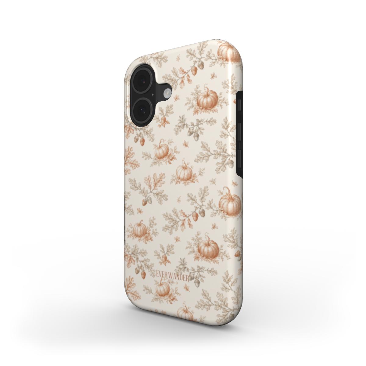 Tough Phone Case | Pumpkin Patch | Vintage Woodlands 