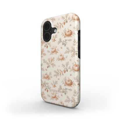 Tough Phone Case | Pumpkin Patch | Vintage Woodlands 