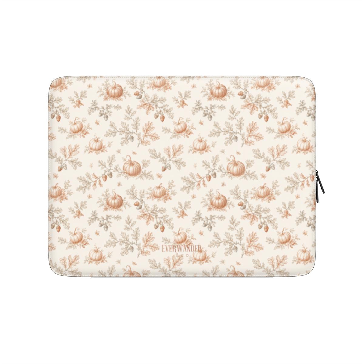 Laptop Sleeve | Pumpkin Patch | Vintage Woodlands 