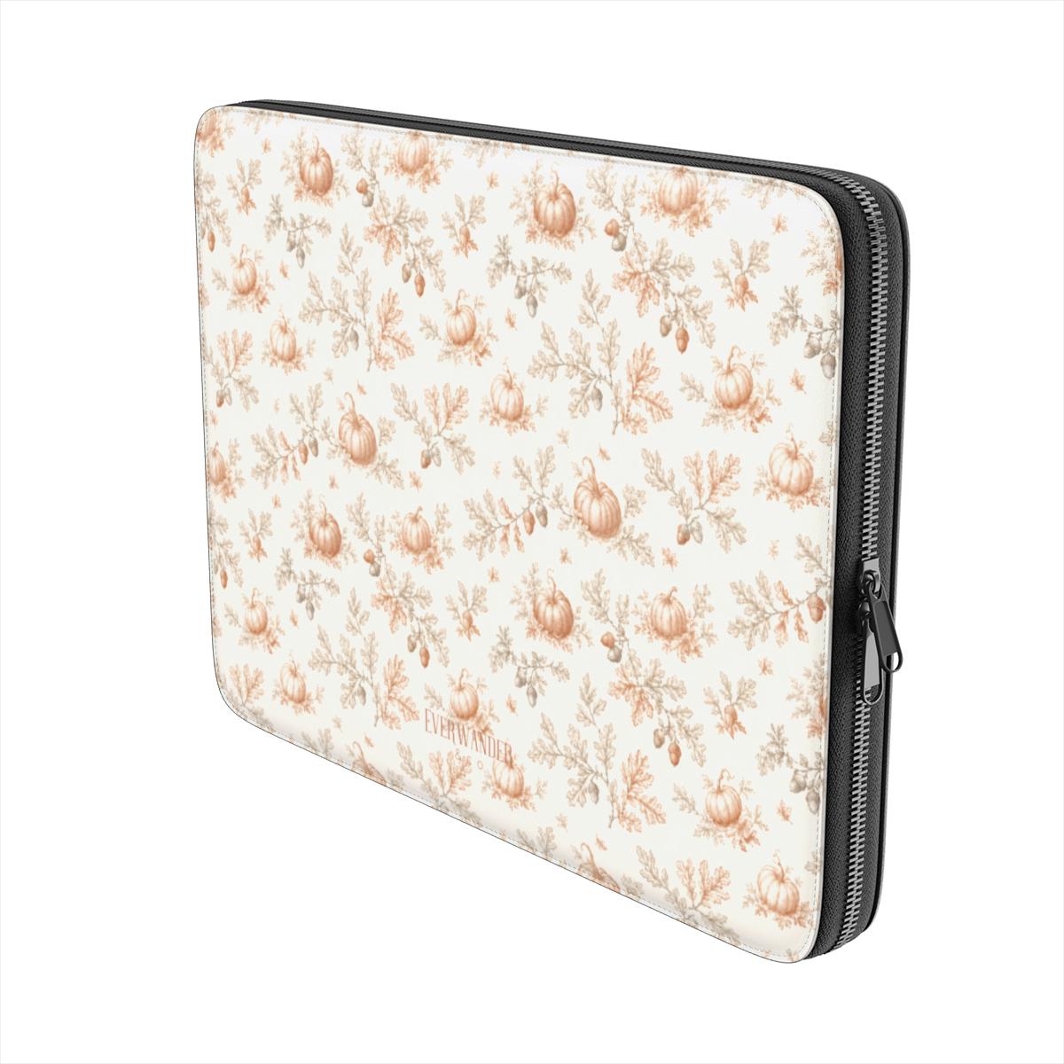 Laptop Sleeve | Pumpkin Patch | Vintage Woodlands 