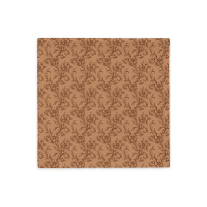 Antique Damask - The Chiaroscuro Collection | Earthen Legacy | Deep Edition Pillowcase