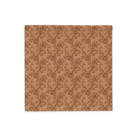 Antique Damask - The Chiaroscuro Collection | Earthen Legacy | Deep Edition Pillowcase