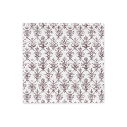 Antique Damask - Chiaroscuro Collection | Regal Burgundy | Pure Edition Pillowcase