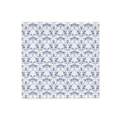 Collection Azure Botanics | Ethereal Delft | Taie d'oreiller 