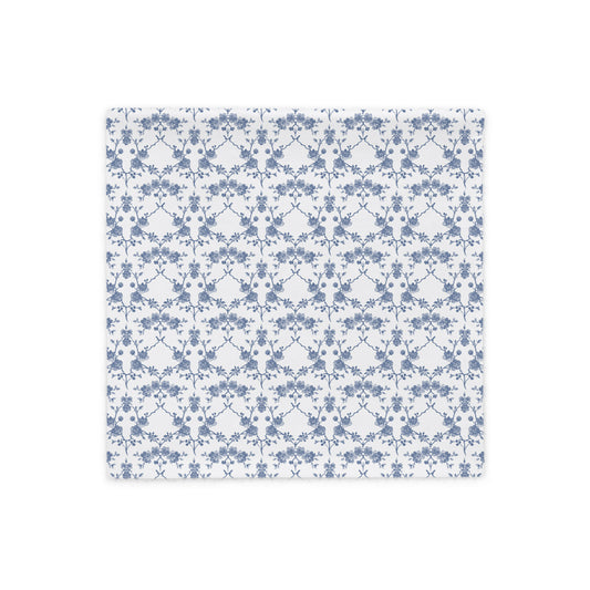 Collection Azure Botanics | Ethereal Delft | Taie d'oreiller 