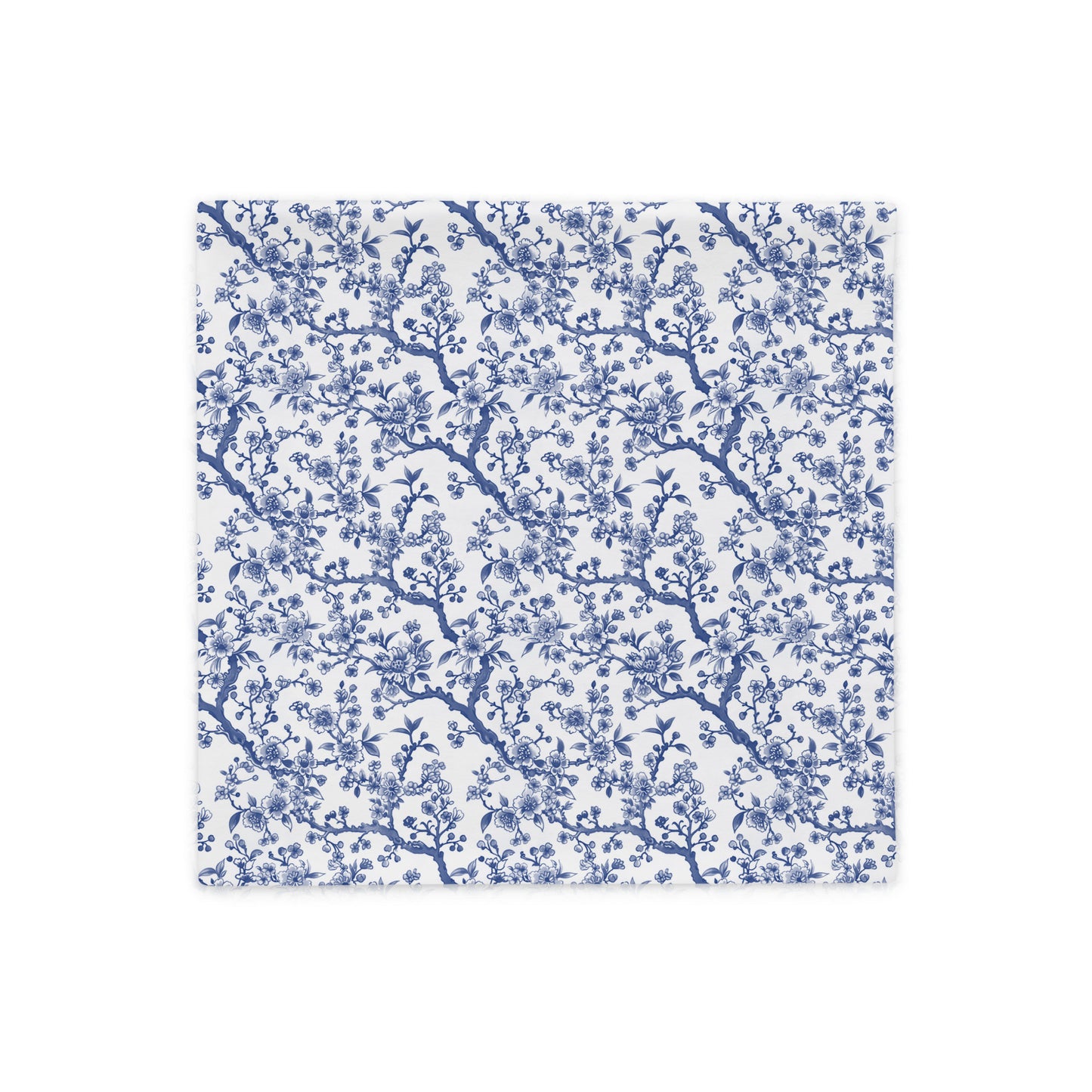 Collection Azure Botanics | Cobalt Garden | Taie d'oreiller