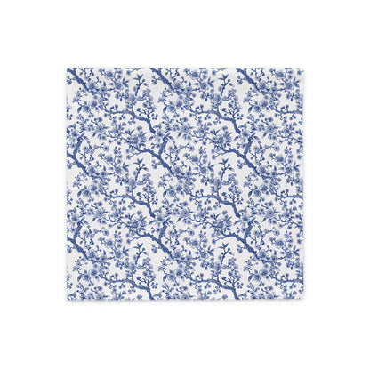 Collection Azure Botanics | Cobalt Garden | Taie d'oreiller