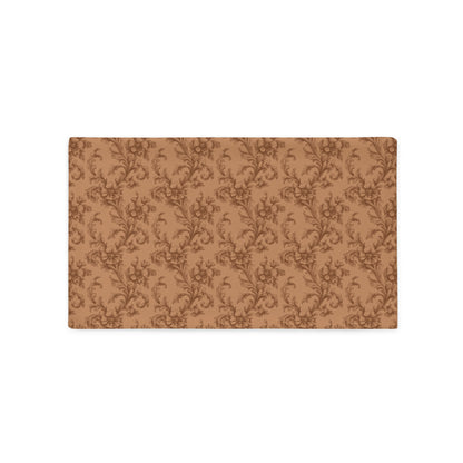 Antique Damask - The Chiaroscuro Collection | Earthen Legacy | Deep Edition Pillowcase