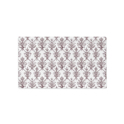 Antique Damask - Chiaroscuro Collection | Regal Burgundy | Pure Edition Pillowcase