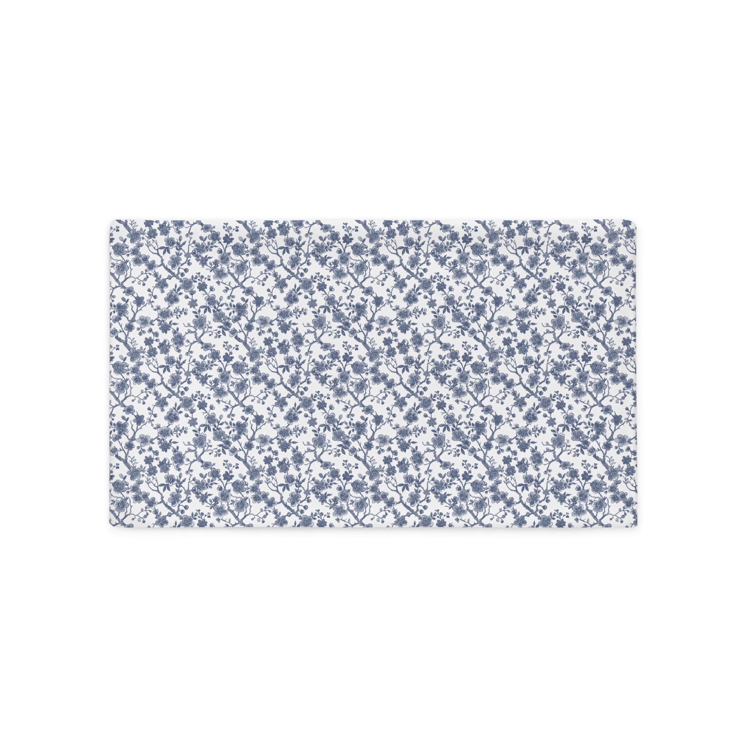 Collection Azure Botanics | Ashen whispers | Taie d'oreiller 