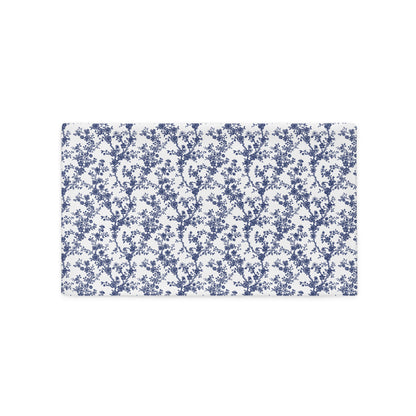 Collection Azure Botanics | Midnight Bloom | Taie d'oreiller 