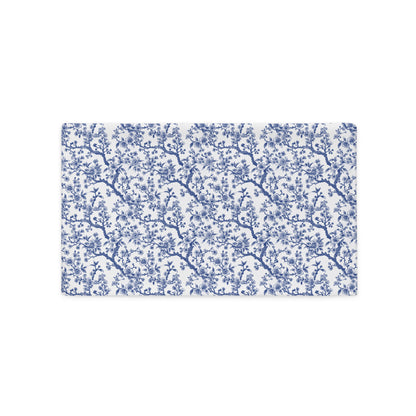Collection Azure Botanics | Cobalt Garden | Taie d'oreiller