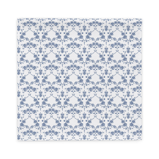 Collection Azure Botanics | Ethereal Delft | Taie d'oreiller 